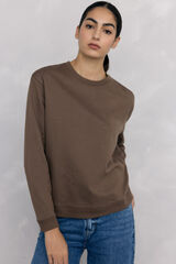 Pedro del Hierro Sweatshirt com detalhe de mi&ccedil;angas Verde