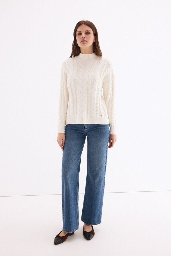 Pedro del Hierro Jersey perkins ochos Beige
