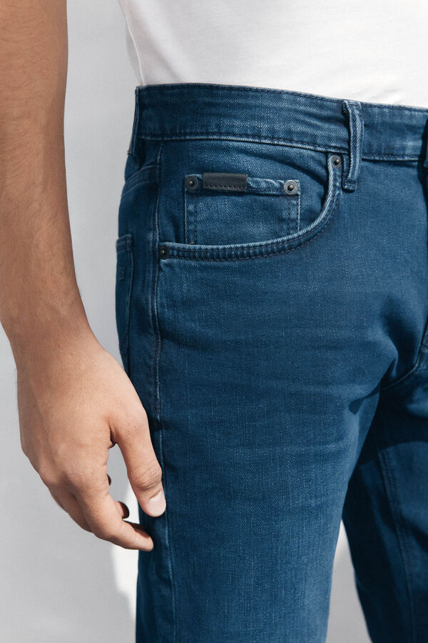 Pedro del Hierro Pantal&oacute;n vaquero slim fit Azul