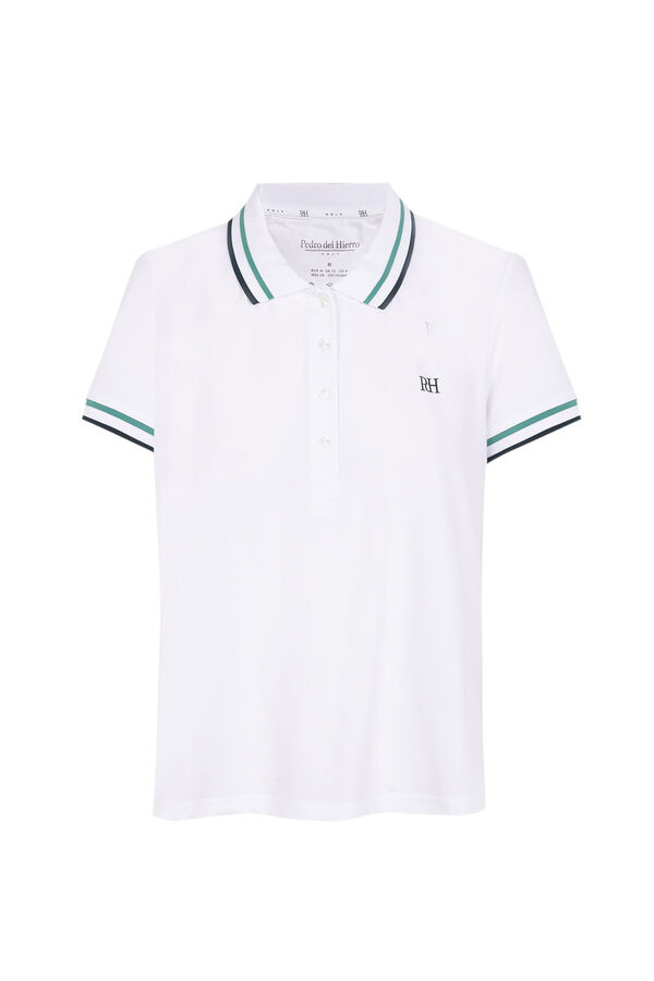 Pedro del Hierro Polo b&aacute;sico golf Blanco