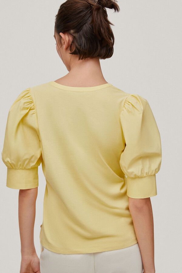 Pedro del Hierro T-shirt combinada Amarelo