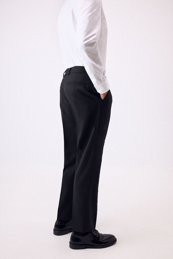Pedro del Hierro Pantal&oacute;n pinzas going out Negro