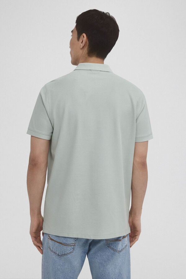 Pedro del Hierro Polo b&aacute;sico piqu&eacute; Verde