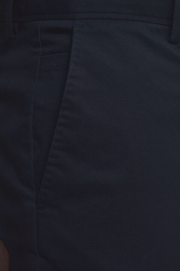 Pedro del Hierro Pantal&oacute;n chino estampado premium flex slim fit Azul