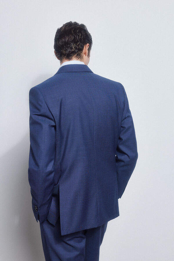 Pedro del Hierro Blazer azul tailored fit Azul