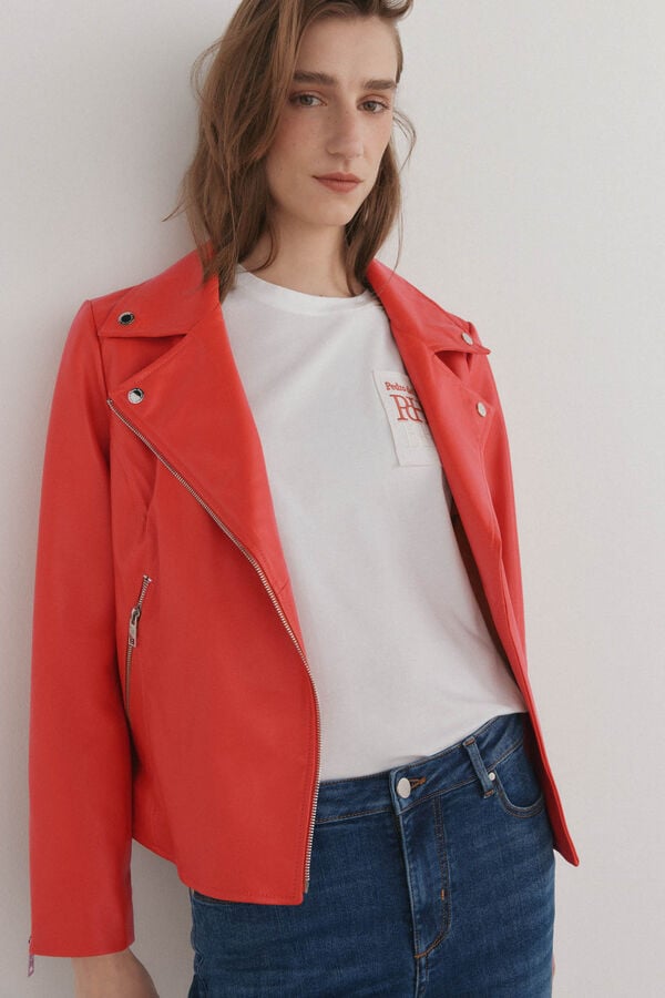 Pedro del Hierro Camiseta b&aacute;sica logo Blanco