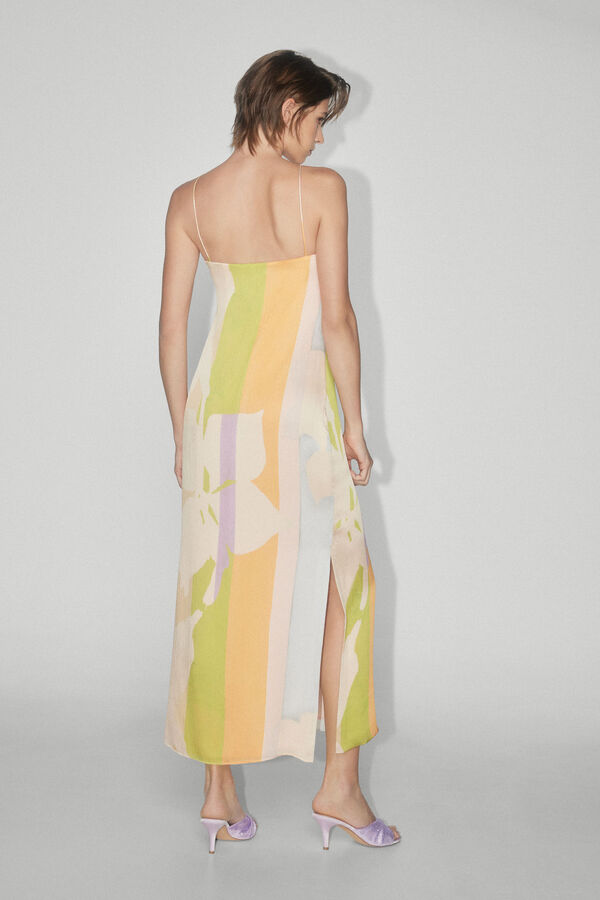 TFP by Tamara Falc&oacute; Vestido halter flor V&aacute;rios