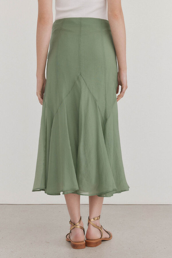 Pedro del Hierro Saia longa evas&ecirc; Verde