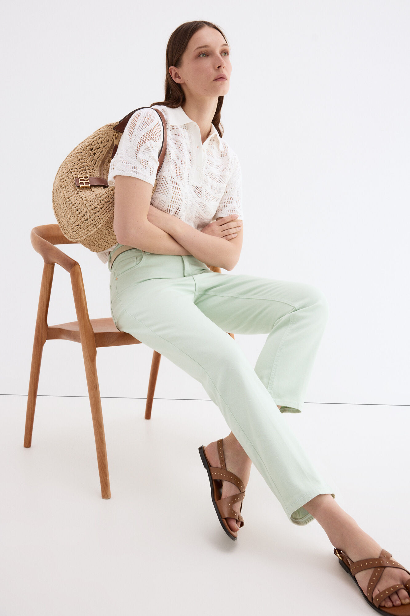 Pedro del Hierro Jeans reto capri b&aacute;sico
