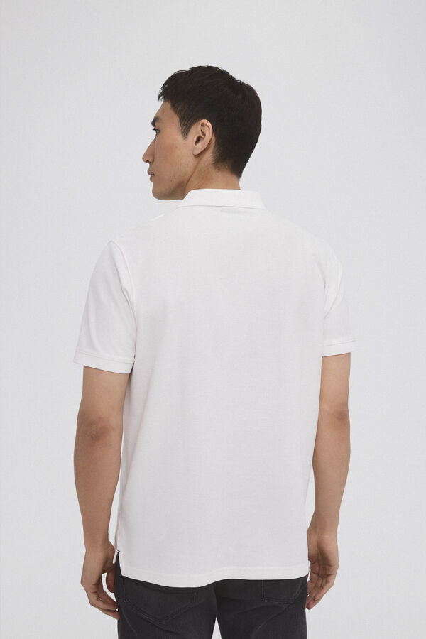 Pedro del Hierro Polo b&aacute;sico piqu&eacute; Crudo
