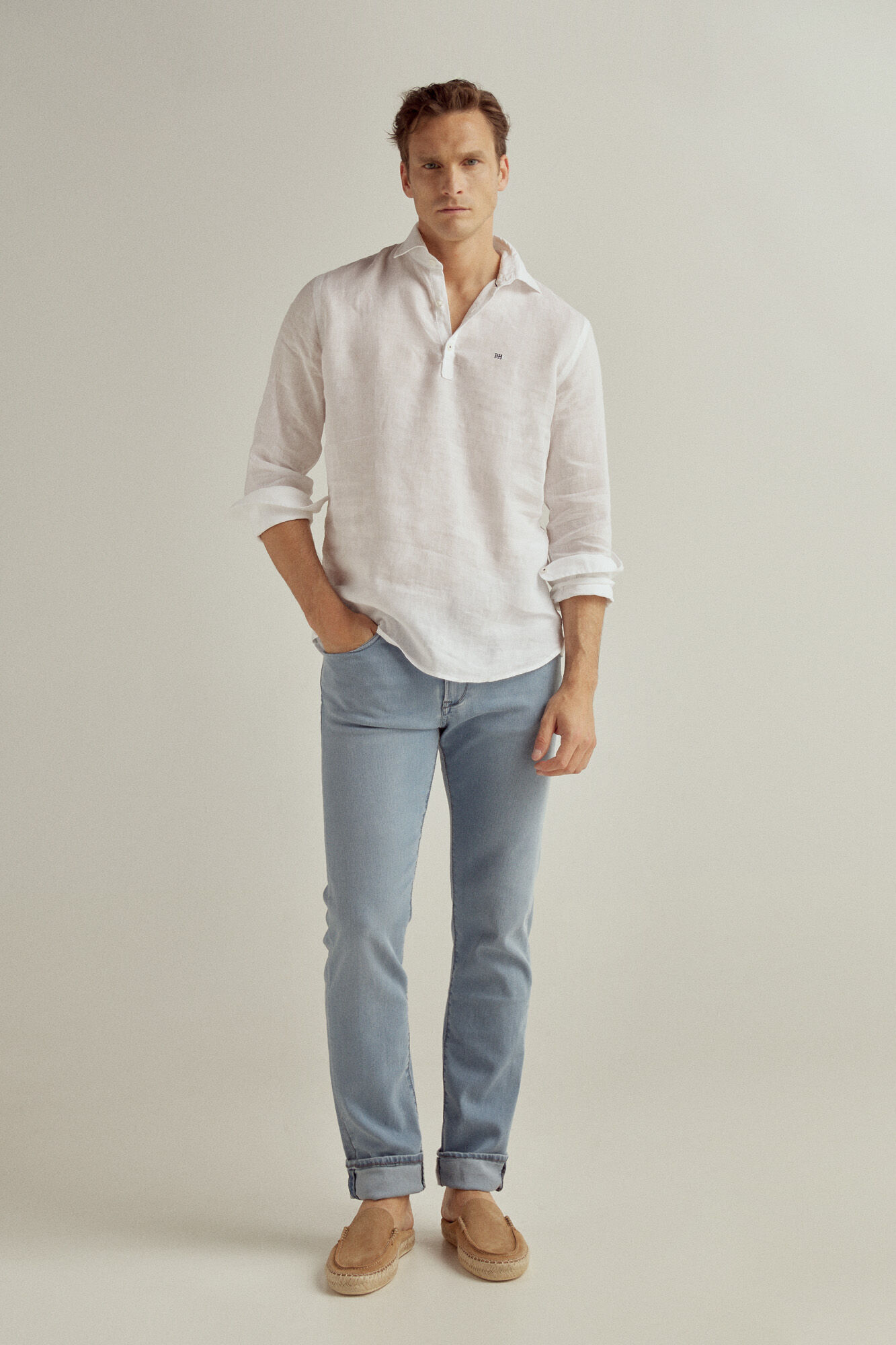Pedro del Hierro Pantal&oacute;n vaquero slim fit