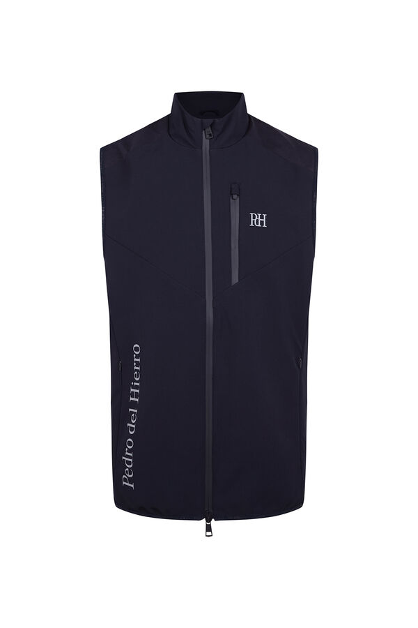 Pedro del Hierro Colete liso golf Azul