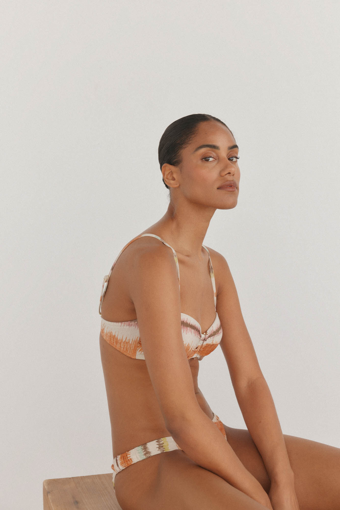Pedro del Hierro Set de biqu&iacute;ni com top bandeau e calcinha cl&aacute;ssica