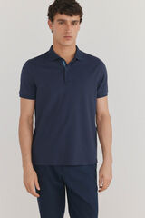 Pedro del Hierro P&oacute;lo t&eacute;cnico Azul