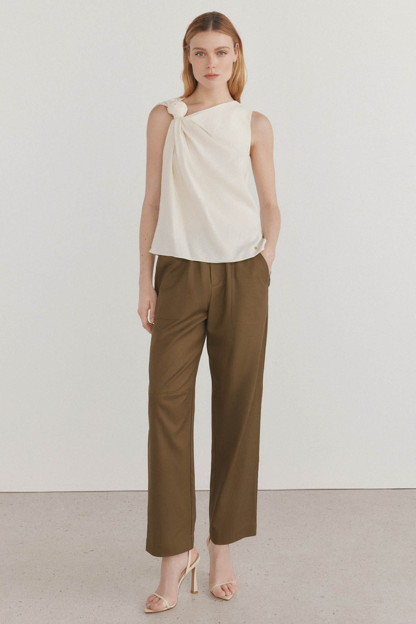 Pedro del Hierro Pantal&oacute;n con bolsillos