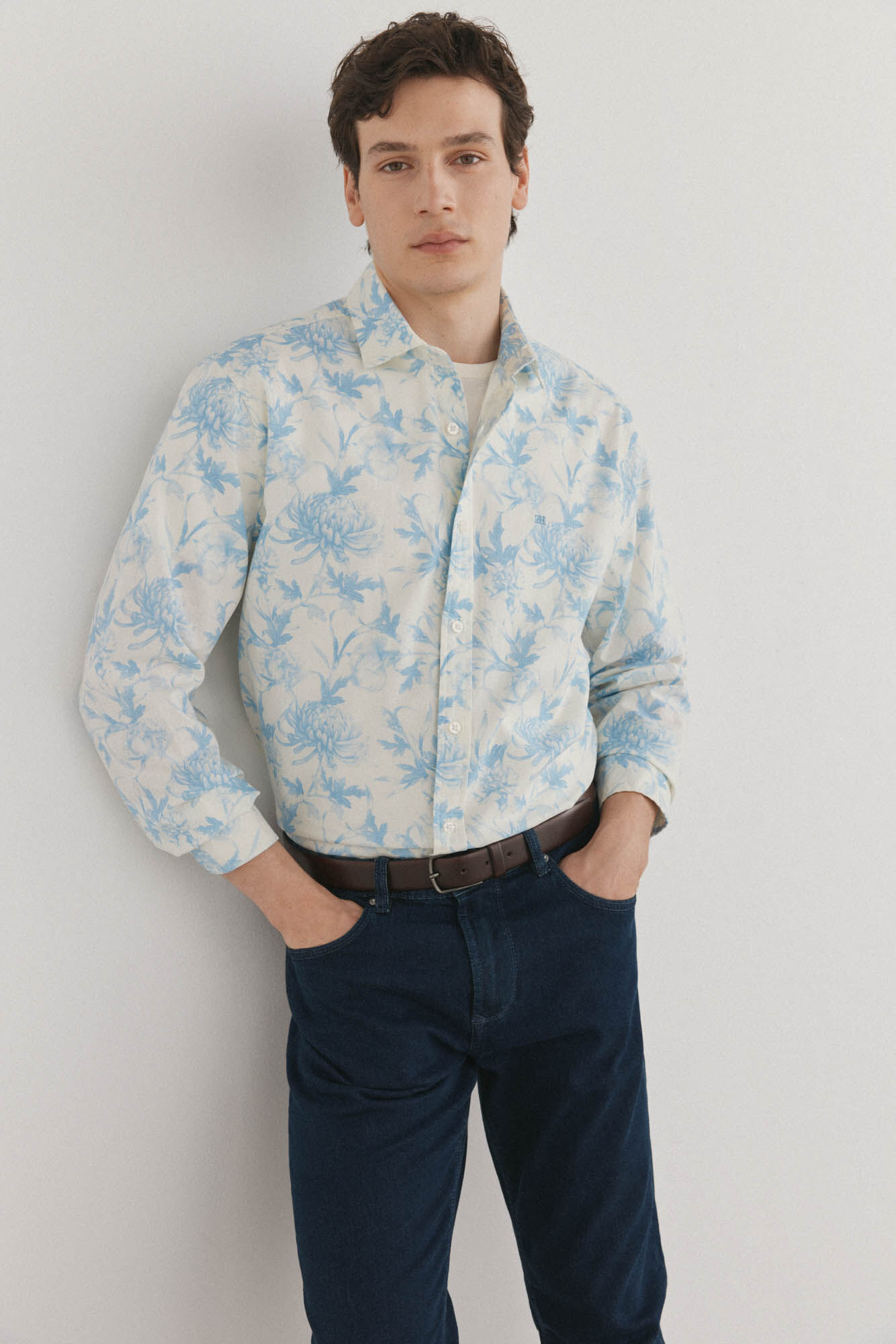 Pedro del Hierro Camisa estampada