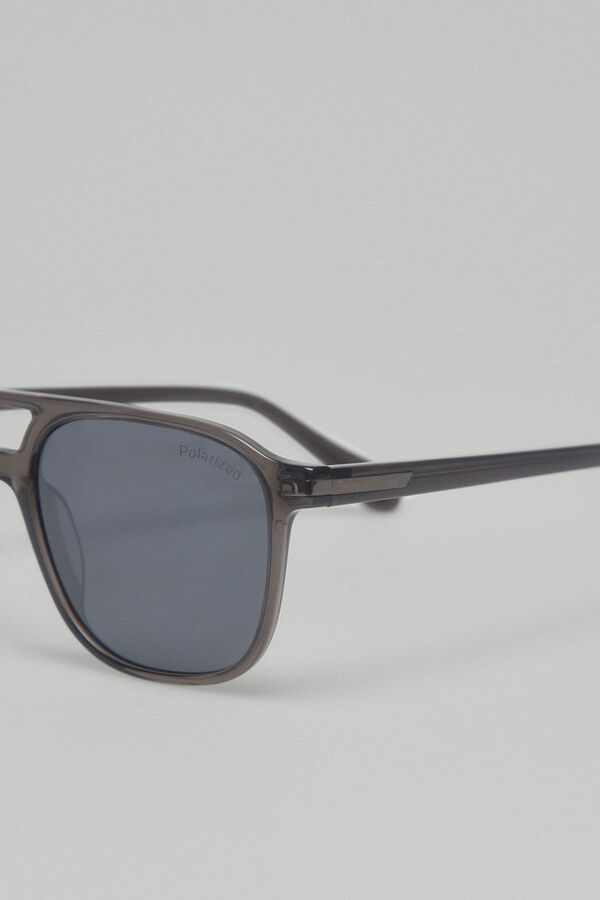 Pedro del Hierro Gafas pasta doble puente Gris