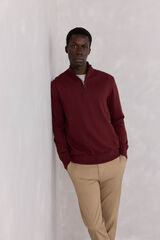 Pedro del Hierro Su&eacute;ter semi-cisne Bordeaux