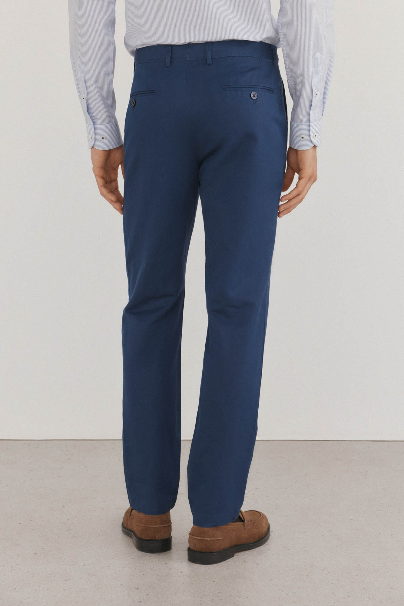 Pedro del Hierro Pantal&oacute;n algod&oacute;n y lino