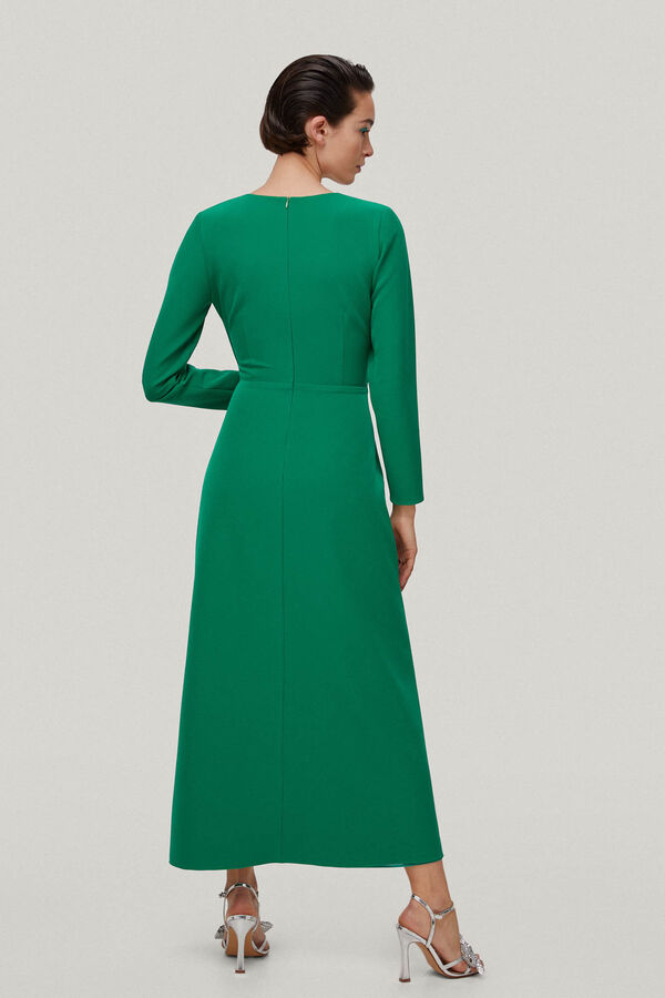 TFP by Tamara Falcó Marina Vestido nudo Verde