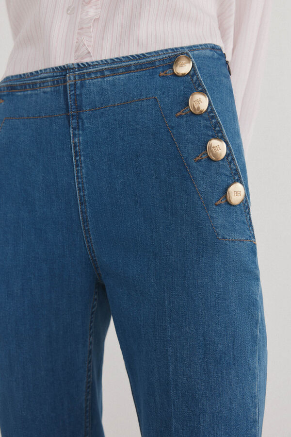Pedro del Hierro Cal&ccedil;a jeans larga Azul