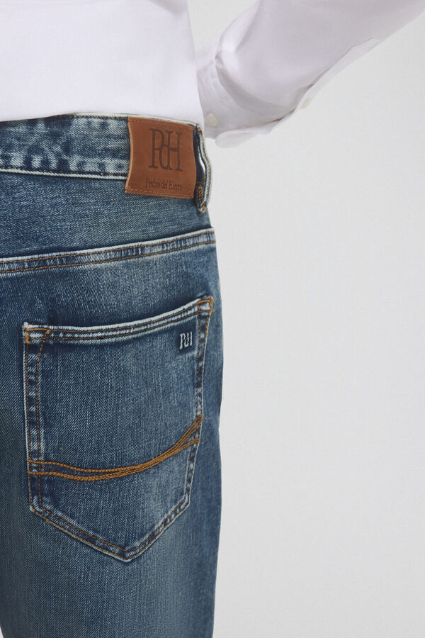 Pedro del Hierro Jeans premium flex ligero regular fit Azul