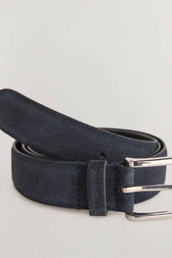 Pedro del Hierro Cintur&oacute;n piel sport Azul