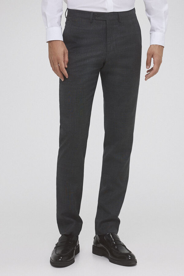 Pedro del Hierro Cal&ccedil;as slim bi-stretch Cizento
