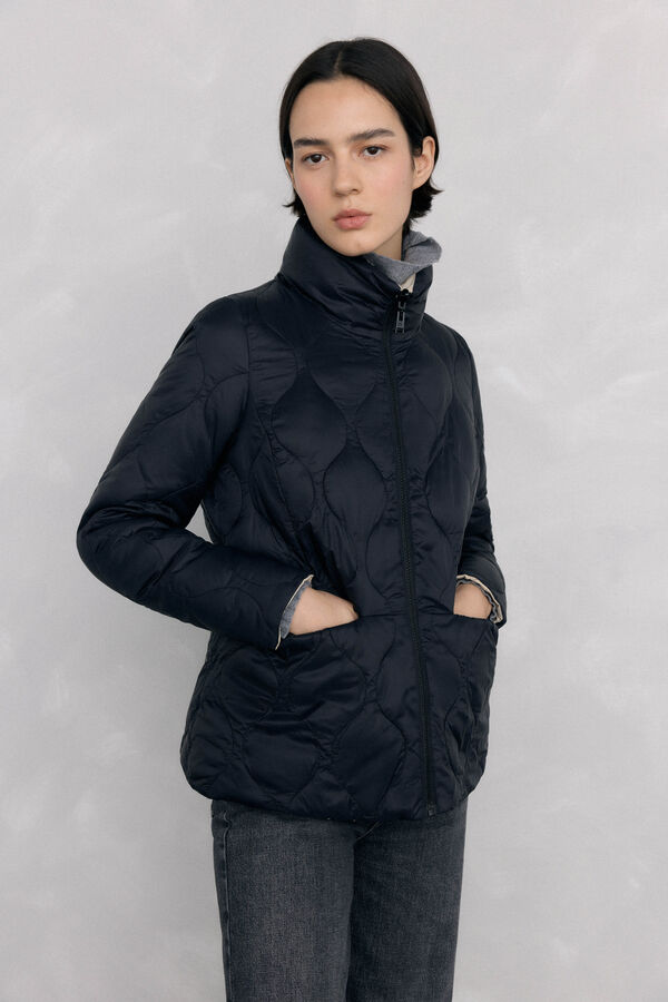 Pedro del Hierro Ultralight curto revers&iacute;vel Preto