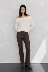 Pedro del Hierro Jeans stove pipe basic Marr&oacute;n