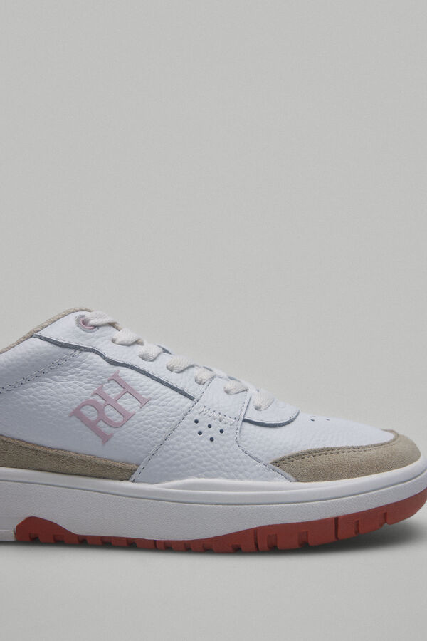 Pedro del Hierro Sapatilha urban logo Ecru