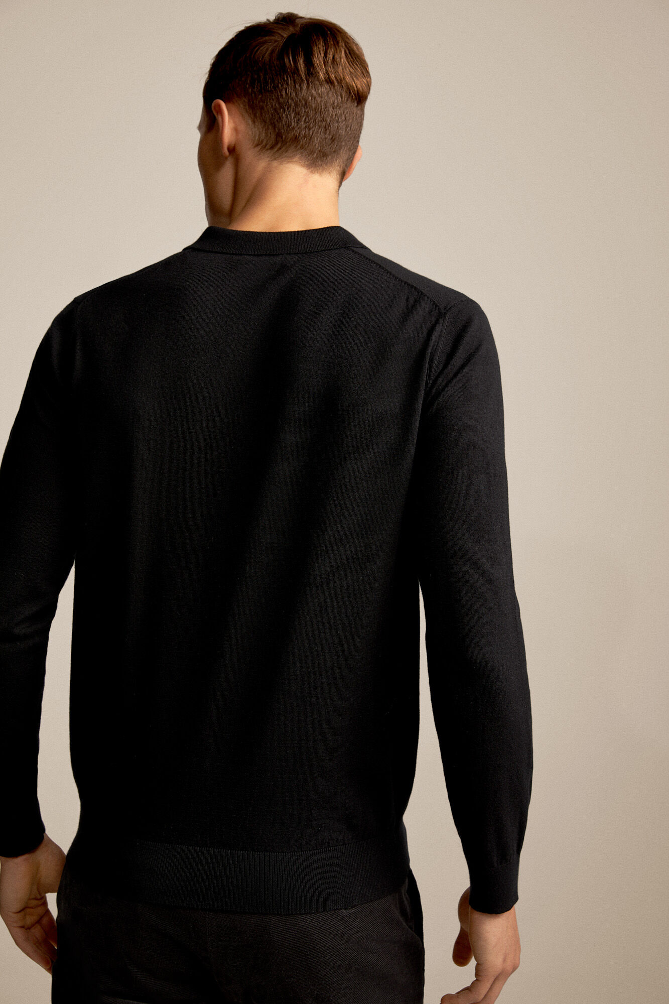 polos manga larga hombre pedro del hierro