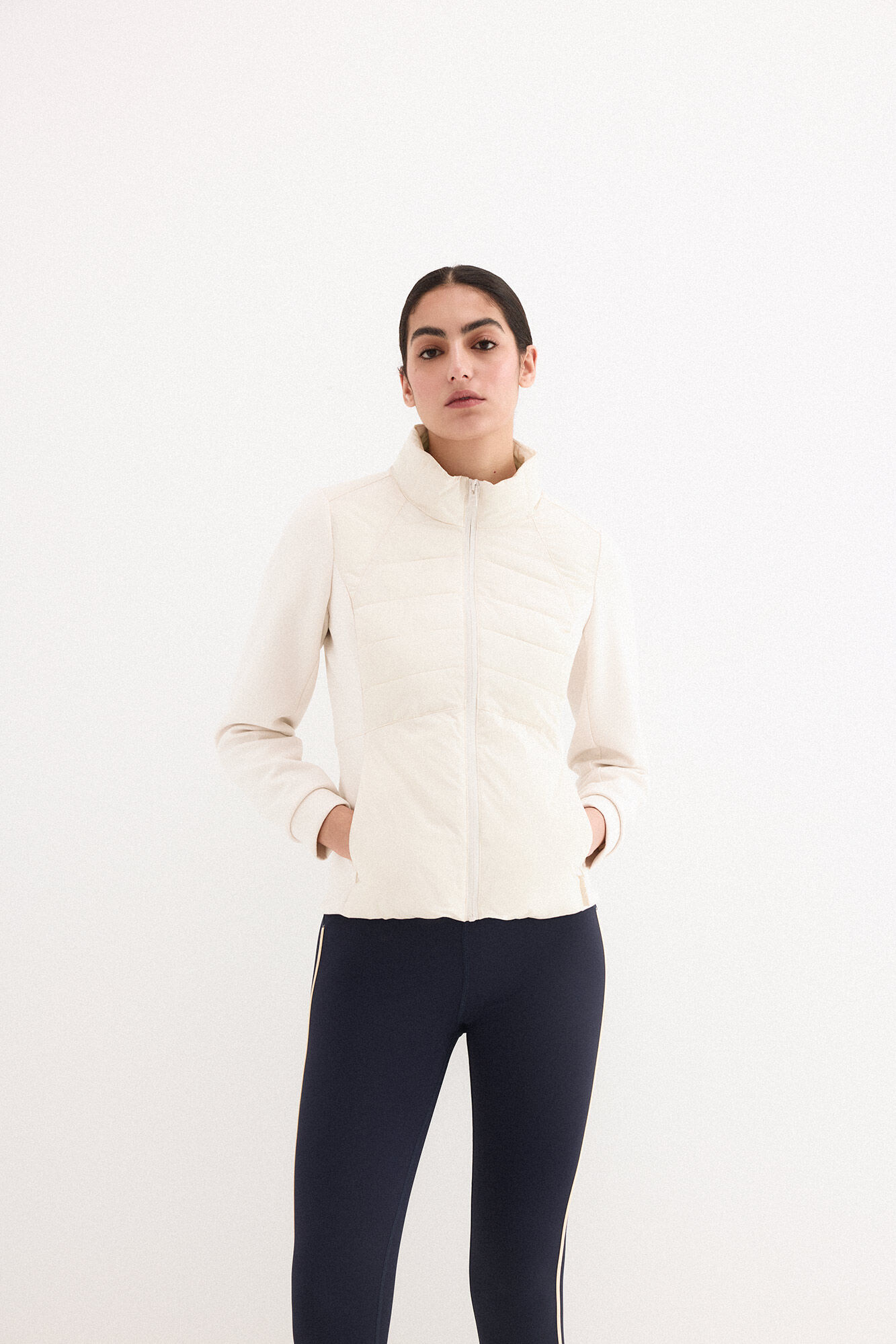 Pedro del Hierro Parka combinada cintada