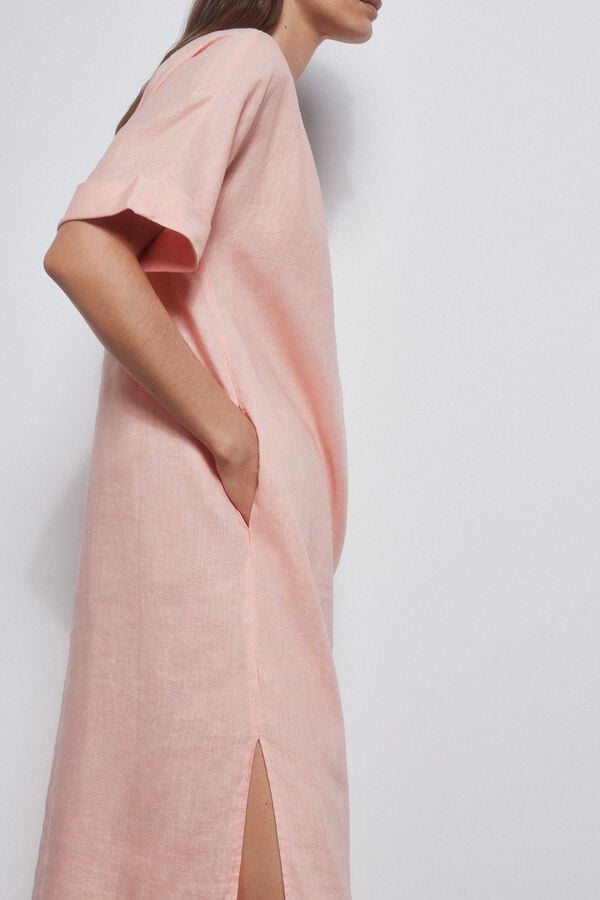 Pedro del Hierro Tunica lino Rojo