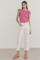 Pedro del Hierro Cal&ccedil;a jeans cropped Stovepipe Ecru