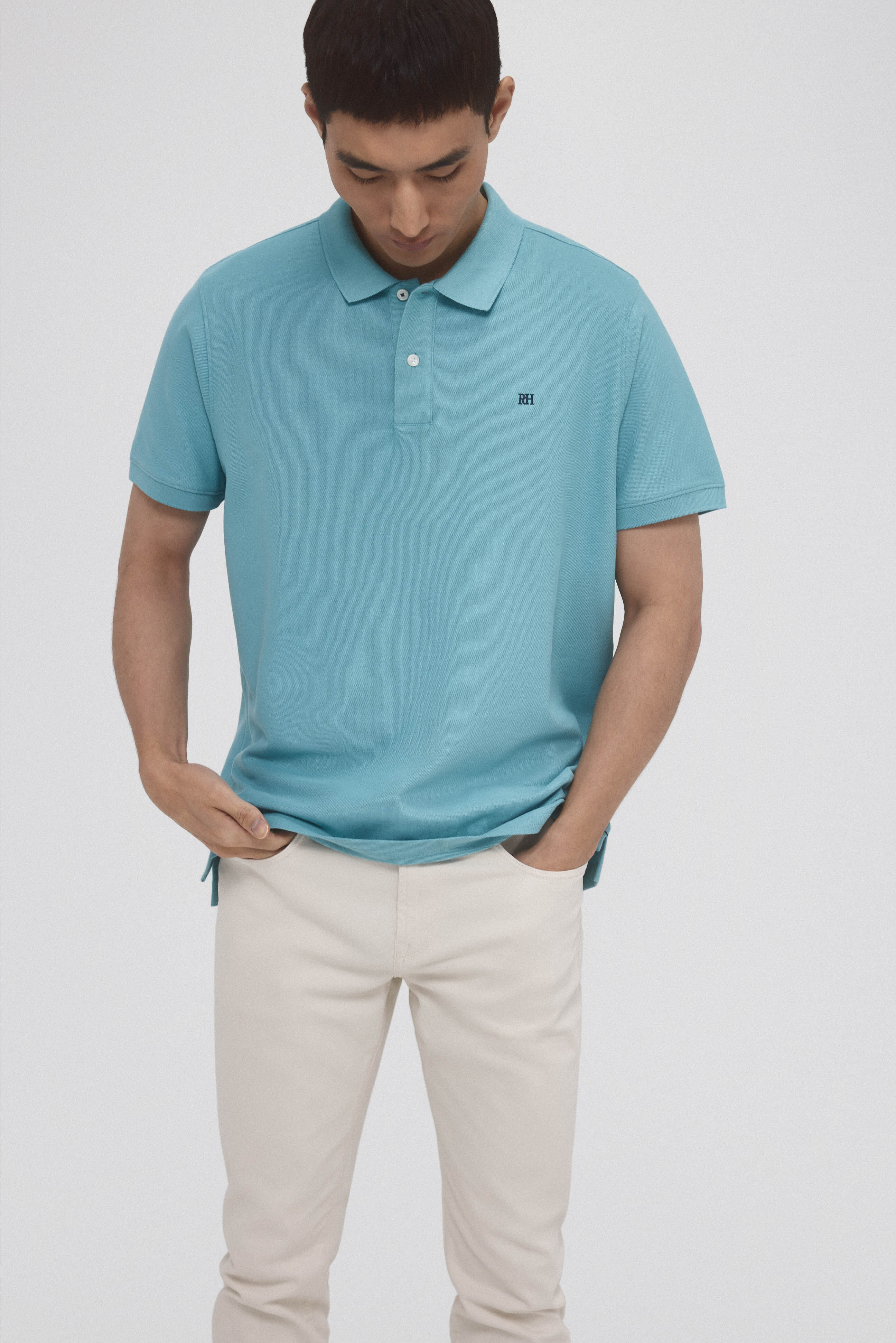 Pedro del Hierro Polo b&aacute;sico piqu&eacute;