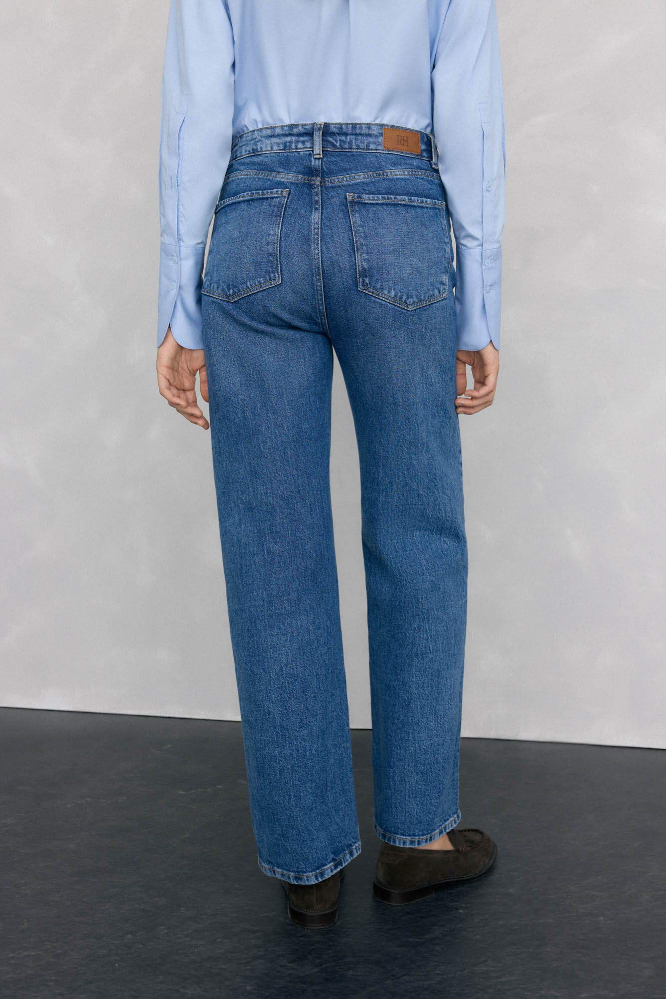 Pedro del Hierro Jeans wide leg basic