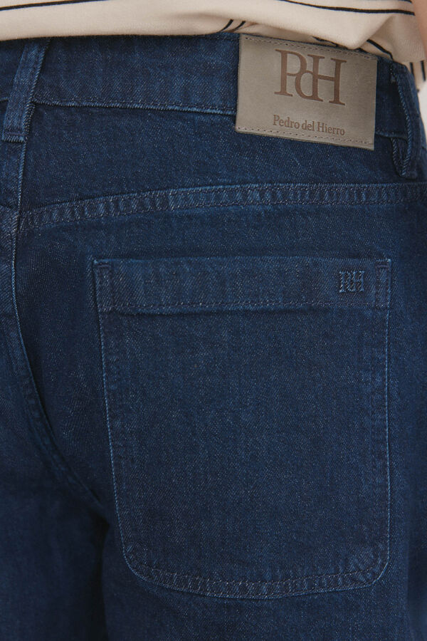 Pedro del Hierro Bermuda denim regular fit Azul