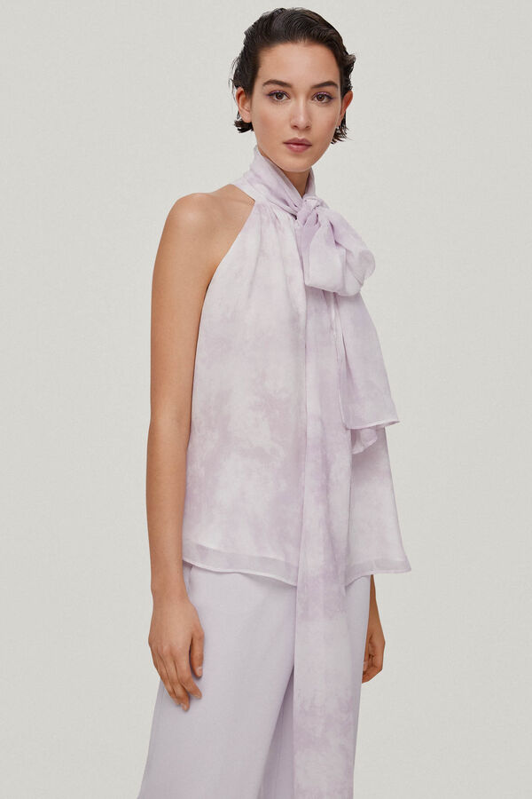 TFP by Tamara Falc&oacute; Isabela Top fluido degrad&eacute; P&uacute;rpura