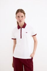 Pedro del Hierro Polo de manga curta Branco