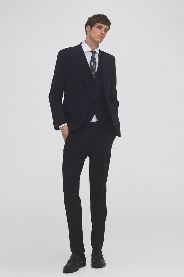 Pedro del Hierro Chaleco tailored Azul