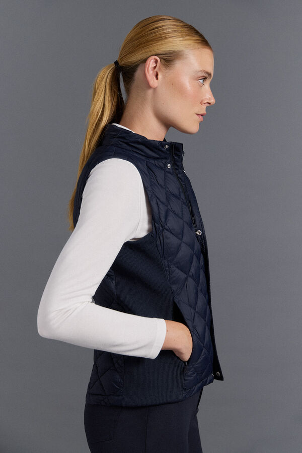 Pedro del Hierro Colete de golfe acolchoado Azul