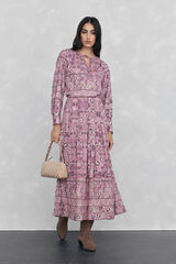 Pedro del Hierro Blusa estampada Morado