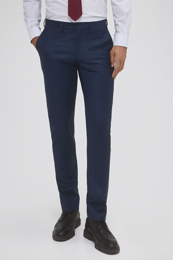Pedro del Hierro Pantal&oacute;n slim bi-stretch Azul