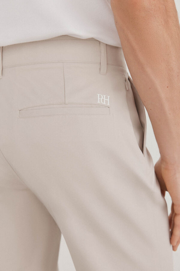 Pedro del Hierro Pantalones largos golf Beige