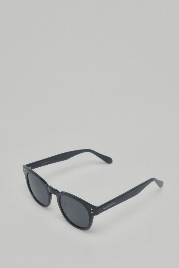 Pedro del Hierro Gafas pasta redonda Negro