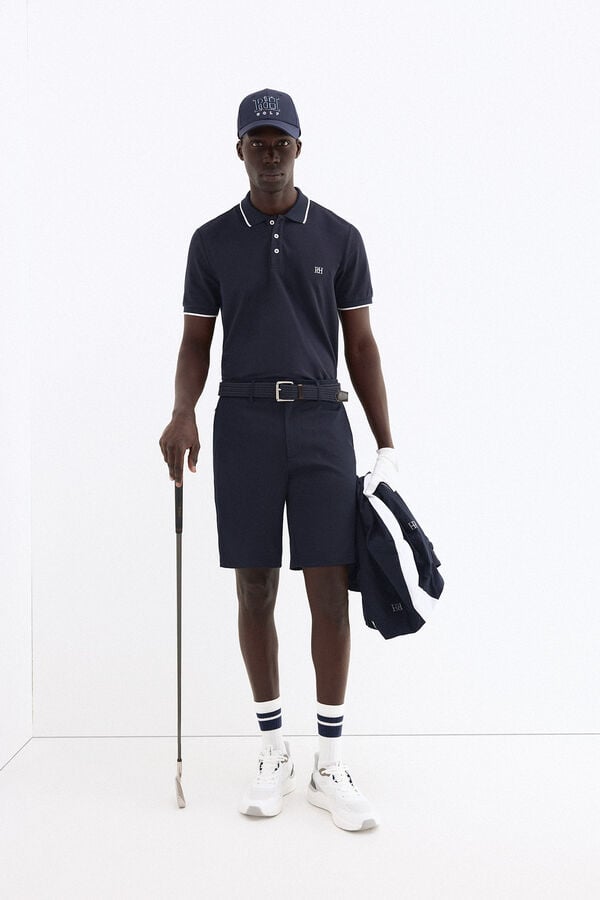 Pedro del Hierro Bermudas golf Azul