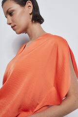 Pedro del Hierro Blusa fluida Naranja