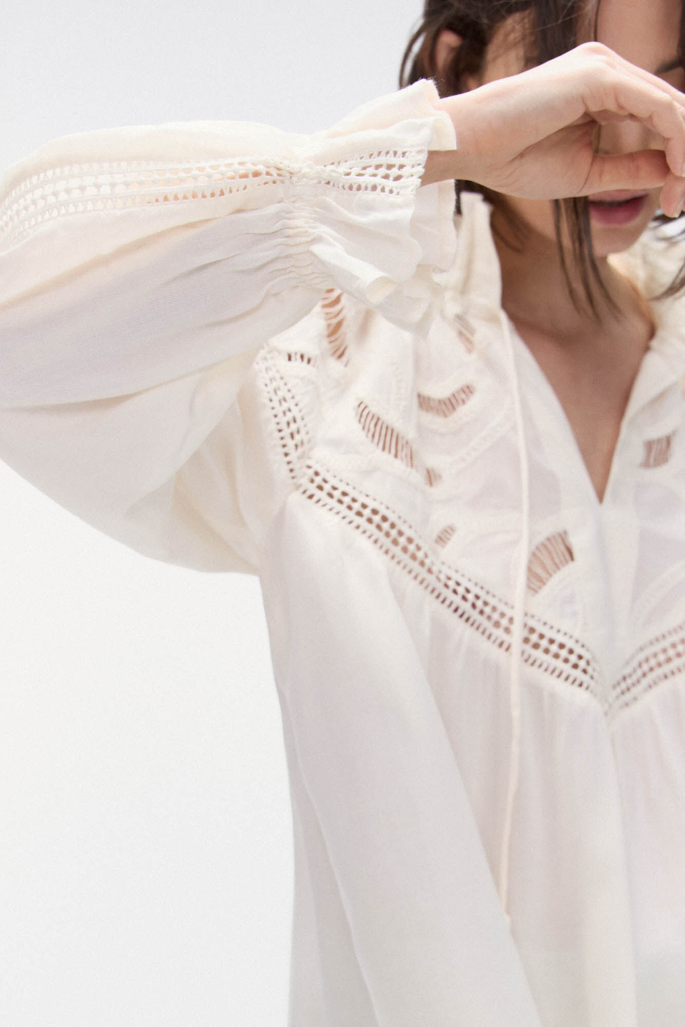 TFP by Tamara Falc&oacute; Blusa bordada