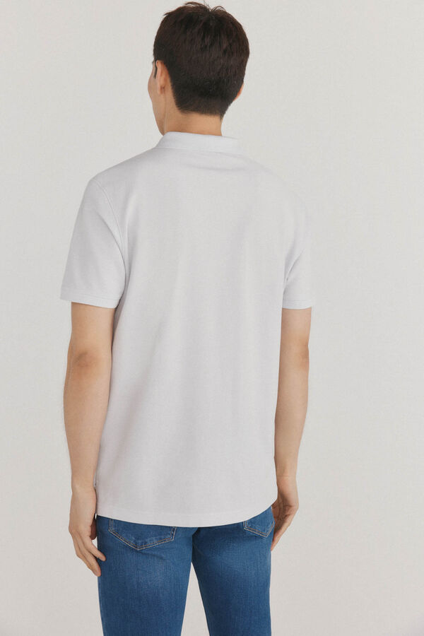 Pedro del Hierro Polo b&aacute;sico piqu&eacute; Cizento